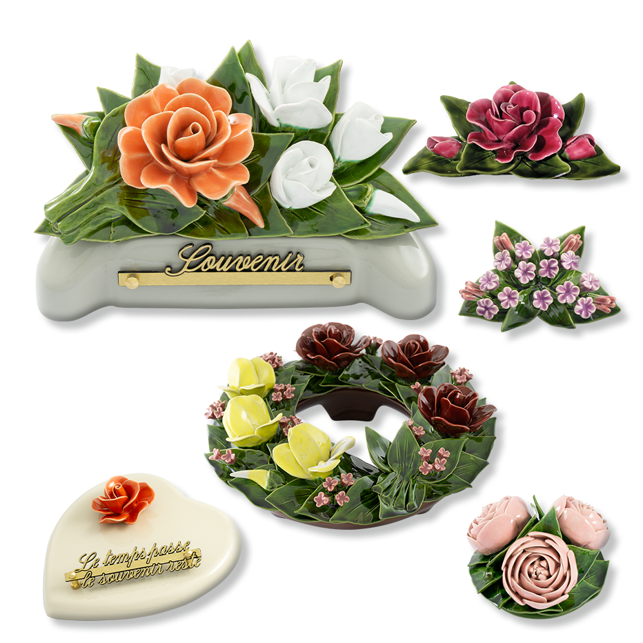 Nos collections - Céramique florale